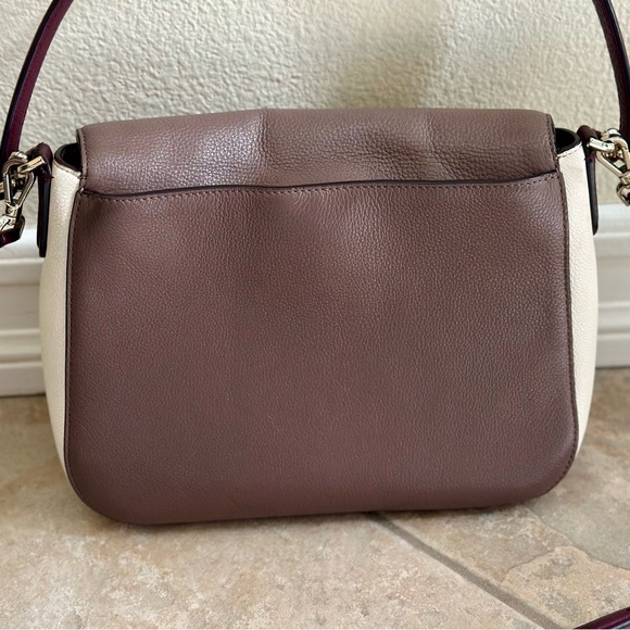 Kate Spade Jackson Soft Pebbled Leather Medium Flap Shoulder Bag - Picture 2 of 10